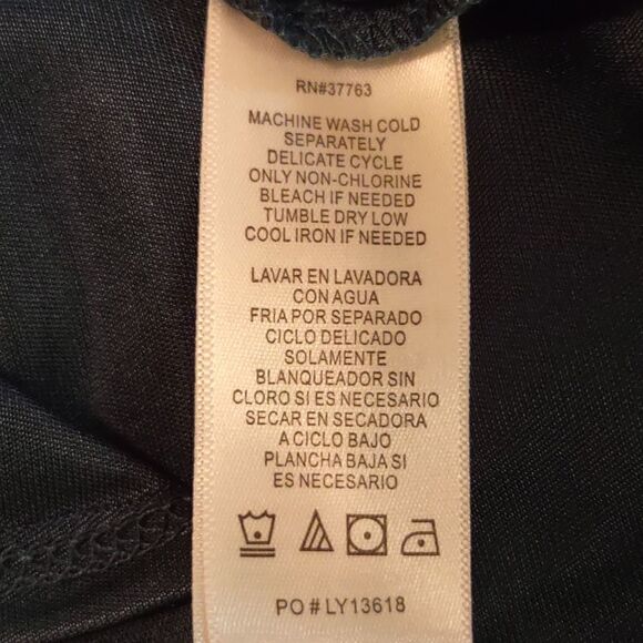 Laundry by Shelli Segal Women's size 10 teal lace overlay 2 piece classic dress - Picture 7 of 10